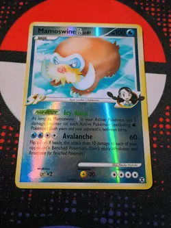 Mamoswine GL 27/111 Rising Rivals Reverse Holo Pokemon TCG Card -M1 - Image 1
