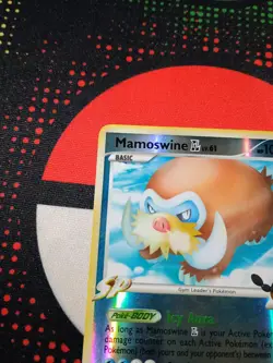 Mamoswine GL 27/111 Rising Rivals Reverse Holo Pokemon TCG Card -M1 - Image 2