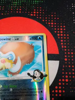 Mamoswine GL 27/111 Rising Rivals Reverse Holo Pokemon TCG Card -M1 - Image 3