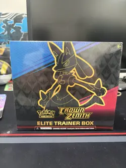 Pokemon TCG Crown Zenith Elite Trainer Box Sealed 820650851476 - Image 1