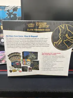 Pokemon TCG Crown Zenith Elite Trainer Box Sealed 820650851476 - Image 3