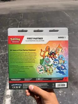 Pokemon First Partner Illustration Collection Series 1 Promo Booster Box - Image 3