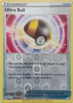 ULTRA BALL - REVERSE-HOLO - BRILLIANT STARS - POKEMON TCG - 150/172 - Image 1