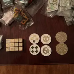 Pokemon TCG Damage Counter, Special Condition Marker, Dice Lot of 110 pcs READ - Image 2