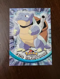 DMG! BLUE Label Blastoise #09 Topps TV Animation Edition Pokemon - Image 1