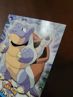 DMG! BLUE Label Blastoise #09 Topps TV Animation Edition Pokemon - Image 3