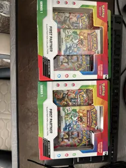 2x Pokemon TCG: First Partner Illustration Collection Series 1 Sealed Boxes - Image 2