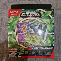 Pokemon TCG: Meowscarada ex Deluxe Battle Deck - Image 1