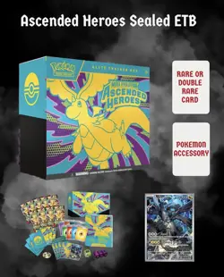 Pokemon TCG Mega Evolution: Ascended Heroes ETB - Factory Sealed - Image 2