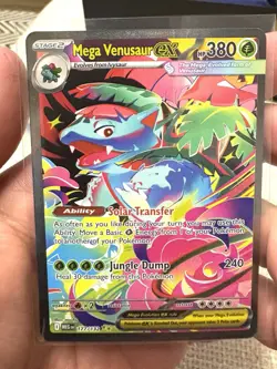 Pokemon Mega Venusaur ex 177/132 SIR Mega Evolution 2025 Pack Fresh! - Image 1