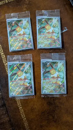 1x Pokemon Prismatic Evolutions Eevee Promo 173 Illustration Holo Sealed - Image 1
