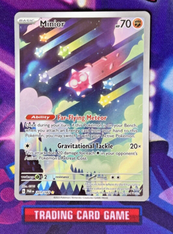 Pokemon Minior 201/182 Sv04: Paradox Rift Holo Illustration Rare ENGLISH NM - Image 1
