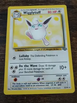 Pokemon Jungle Wigglytuff 32/64 Non Holo MINT - Image 1