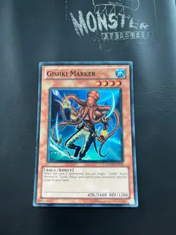 YUGIOH GISHKI MARKER SUPER RARE HA05-EN033 - Image 1
