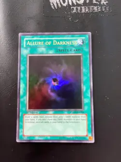 YUGIOH ALLURE OF DARKNESS ULTRA RARE PTDN-EN084 1ST EDITION - Image 1