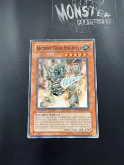 YUGIOH ANCIENT GEAR ENGINEER COMMON SD10-EN003 1ST EDITION - Image 1