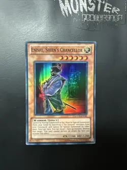 YUGIOH ENISHI SHIENS CHANCELLOR SUPER RARE LCGX-EN241 - Image 1