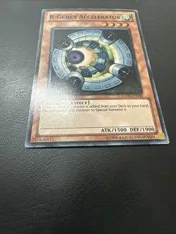 YUGIOH R-GENEX ACCELERATOR SUPER RARE HA03-EN045 1ST EDITION - Image 2