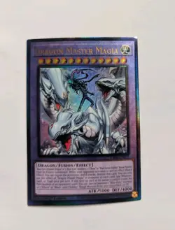 Dragon Master Magia (PUR) RA04-EN055 Quarter Century Stampede 1st Edition - Image 1
