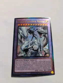 Dragon Master Magia (PUR) RA04-EN055 Quarter Century Stampede 1st Edition - Image 2