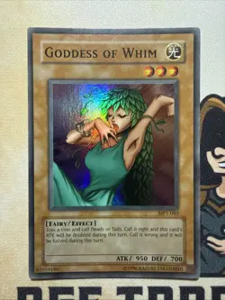 Goddess of Whim - MP1-003 - Super Rare - Unlimited - Yugioh LP - Image 2