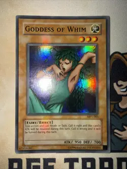Goddess of Whim - MP1-003 - Super Rare - Unlimited - Yugioh LP - Image 3