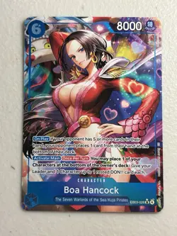 One Piece Heroines Edition English Boa Hancock EB03-026 SR ALT ART NM - Image 1