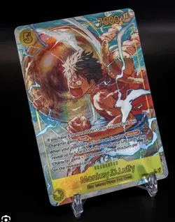 Monkey D. Luffy (Alt Art) OP15-119 SEC Adventure on KAMI's Island ENGLISH OP15 - Image 1
