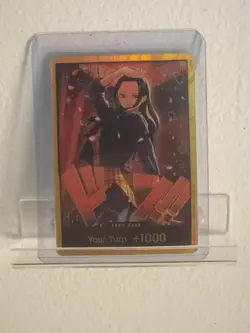 DON!! Card (Nico Robin) (Gold) Extra Booster: One Piece Heroines Edition Foil: - Image 2