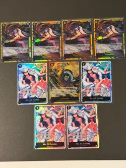 One Piece TCG OP14-120 Alternate Art + 4x SEC Bundle NM - Image 4