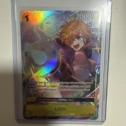 Lilith Alt Art OP13-113 Carrying On His Will One Piece TCG NM ENGLISH - Image 1