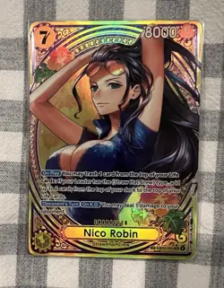 ONE PIECE Nico Robin EB03-055 SP Parallel Heroines English NO WHITENING! MINT - Image 1