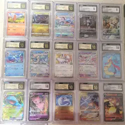 Graded pokemon card lot of 36 cards. - Image 1
