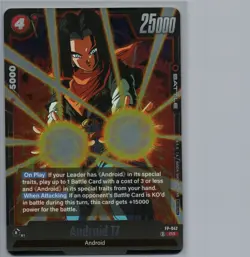 Android 17 - | FP-042 Promo | Fusion World Promotion Cards | Lightly Played - Image 1
