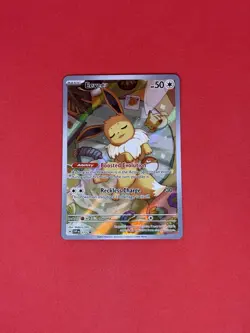 Eevee 173 Sv: Scarlet & Violet Prismatic Evolution ETB Promo Card Holo - Image 1