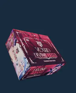 VCard Divine Chaos Booster Box Edition 1 Trading Card Game 2023 English Sealed - Image 5