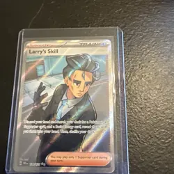 Pokemon TCG Larry's Skill 139/131 Prismatic Evolutions Holo Card - Image 1