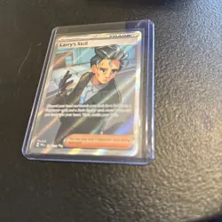 Pokemon TCG Larry's Skill 139/131 Prismatic Evolutions Holo Card - Image 3