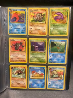 Fossil and Jungle Set Pokemon Cards Bundle Vintage Collection No Duplicates /3 - Image 1