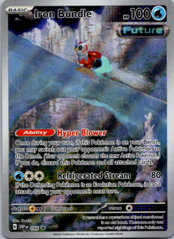 Iron Bundle SVP066 SVP 066- Scarlet & Violet Promo Ultra Rare Holo Card NM - Image 1