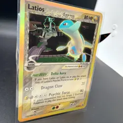 Latios 9/113 Rare Reverse Holo Stamped Delta Species Pokemon Card - Image 3