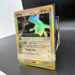 Latios 9/113 Rare Reverse Holo Stamped Delta Species Pokemon Card - Image 4