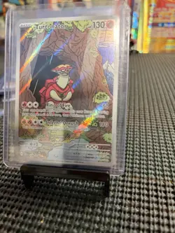 Pokemon TCG Turtonator Holo Card Stellar Crown Series 146/142 IR Sv07 - Image 1