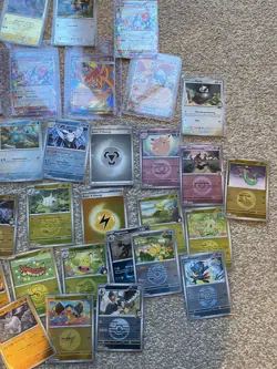 40 Pokemon TCG Mega Ascended Heroes Reverse Stamped Holo & EX Bundle Cards Mint - Image 3