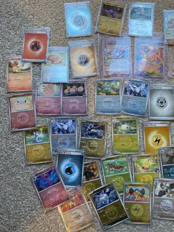 40 Pokemon TCG Mega Ascended Heroes Reverse Stamped Holo & EX Bundle Cards Mint - Image 4