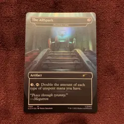 The Allspark Doubling Cube Secret Lair Drop Foil 1080 NM+ Unplayed Magic Card - Image 2