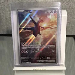 Pokemon Latios Illustration Rare Holo 203/191 Sv08: Surging Sparks 120 HP Card - Image 1