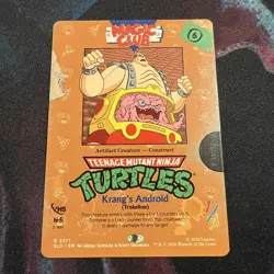 MTG Krang's Android -Triskelion (2371) Secret Lair TMNT- VHS TAPES Non-Foil - Image 1