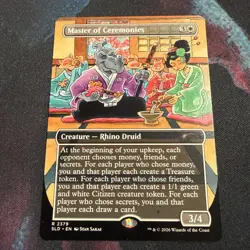 Master of Ceremonies 2279 Secret Lair TMNT Drop MTG Regular non-foil Near Mint - Image 1