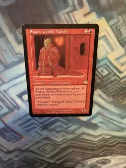 MTG Squee, Goblin Nabob MP/HP Mercadian Masques - Image 3